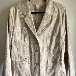 Susan Graver Tapestry Lightweight Jacket